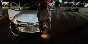 Acidente grave deixa motociclista inconsciente e motorista é preso