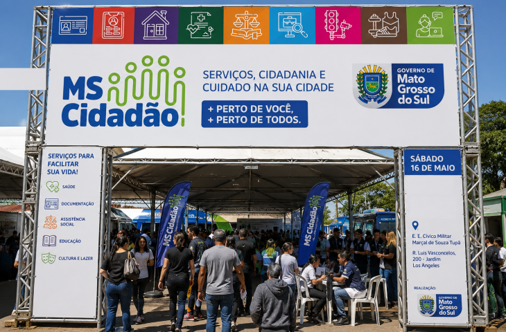 MS Cidadão leva serviços gratuitos à população neste sábado