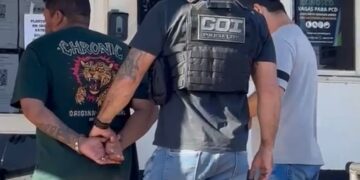 Vídeo: discussão acaba em morte após homem levar pedrada; autor foi preso pelo GOI