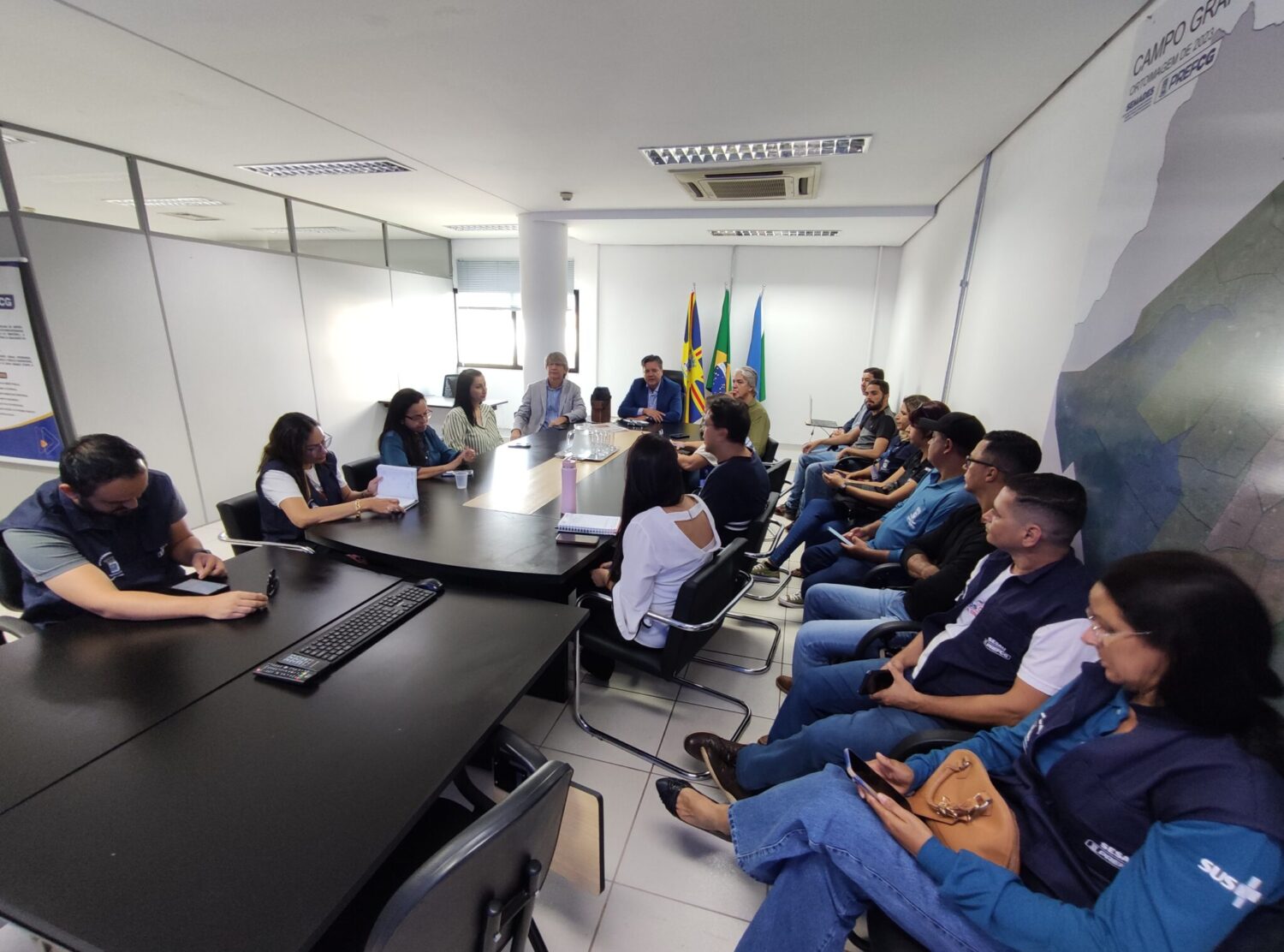 Reunião técnica qualifica o uso do +CG entre secretarias