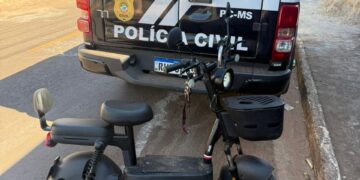 Jovem é preso após furtar bicicleta elétrica