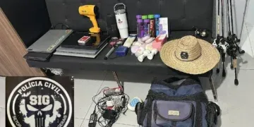 Crianças são apreendidas após série de furtos e uso de quadriciclo em invasões