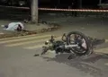 Acidente entre carro e moto deixa um morto e adolescente gravemente ferida