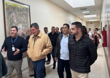 Riedel acompanha obras da futura UTI Neonatal e Pediátrica da Cassems em Corumbá
