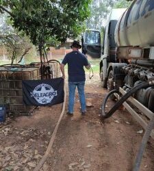 Diesel na calada da noite: motorista é preso furtando carga e vendendo combustível ilegal em MS