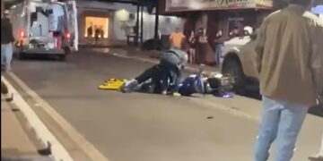 Motociclista morre após acidente com caminhão no interior de MS