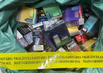 Canetas emagrecedoras ilegais e vapes são apreendidos em operação em Campo Grande
