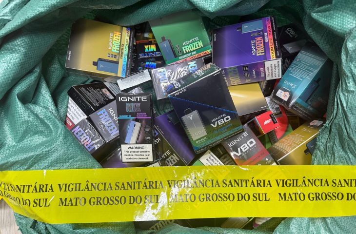 Canetas emagrecedoras ilegais e vapes são apreendidos em operação em Campo Grande