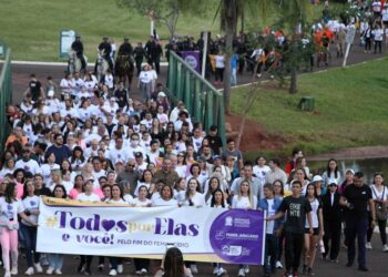 Com apoio da ALEMS, 3ª Caminhada #TodosPorElas mobiliza sociedade contra o feminicídio Com apoio da ALEMS, 3ª Caminhada #TodosPorElas mobiliza sociedade contra o feminicídio