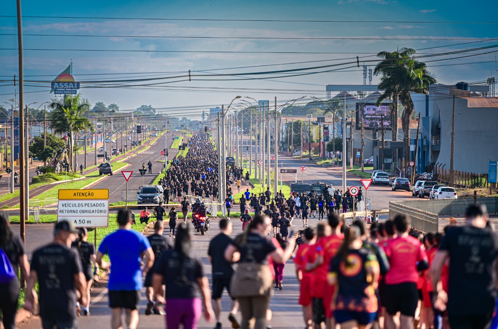 Corrida do DOF lota ruas e celebra 39 anos da corporação