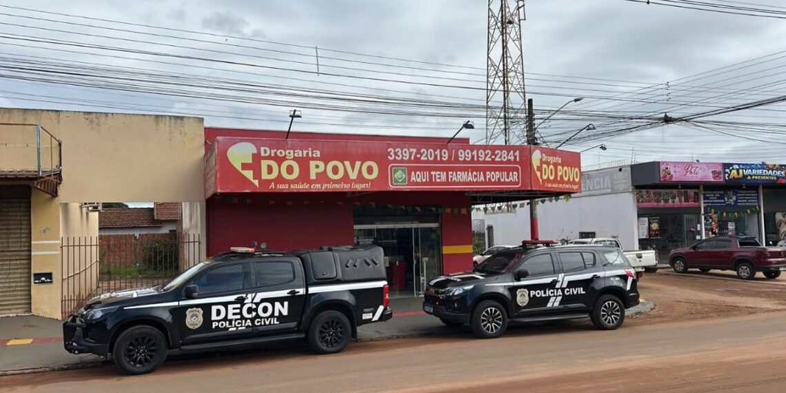 Drogaria é flagrada com venda irregular e armazenamento inadequado de medicamentos controlados
