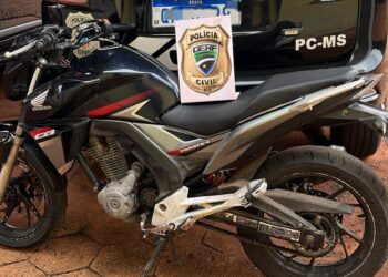 Após furto, moto é recuperada e autor confessa o crime