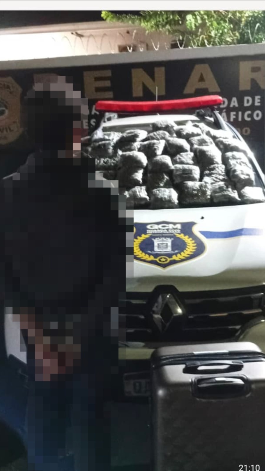 Jovem é flagrado com mais de 14 kg de maconha na Rodoviária de Campo Grande