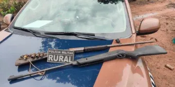 Homem é preso após ameaçar trabalhadores e manter armas em área rural de Ribas