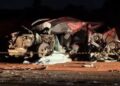 Hilux é destruída em batida com bitrem e motorista morre na rodovia