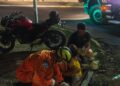 Menina fica com perna presa em bueiro e é resgatada por bombeiros Menina fica com perna presa em bueiro e é resgatada por bombeiros