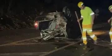 Motorista sofre acidente na BR-163 horas após comprar veículo