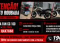 Moto é furtada em estacionamento no centro da capital Moto é furtada em estacionamento no centro da capital