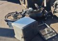 Ultrapassagem termina em grave acidente e deixa motociclista ferido na Capital