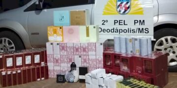 Crime “cheiroso”: polícia apreende carga de perfumes avaliada em mais de R$ 100 mil