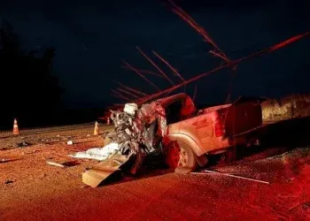 Motorista morre em colisão com bitrem na MS-141