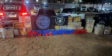 Mais de uma tonelada de drogas é apreendida e casal acaba preso em Campo Grande