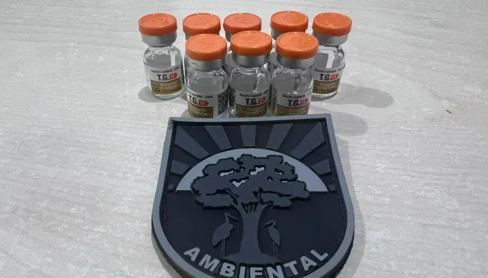 PMA intercepta remédio ilegal escondido em garrafa térmica