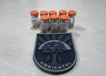 PMA intercepta remédio ilegal escondido em garrafa térmica