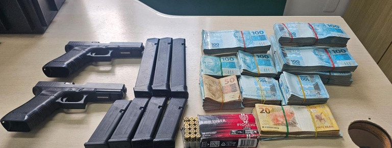 Operação da PF desarticula grupo do tráfico e comércio ilegal de armas