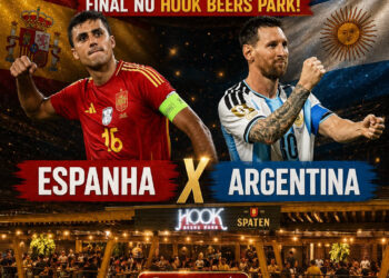 Espanha x Argentina: Hook Beers Park transmite final com estrutura para toda a família Espanha x Argentina: Hook Beers Park transmite final com estrutura para toda a família