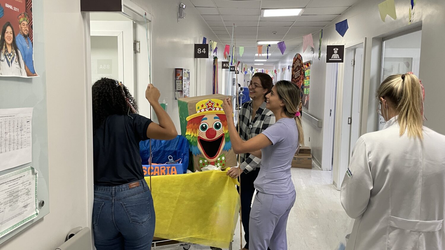 Festa julina leva alegria e acolhimento a pacientes do Hospital Universitário da UFMS