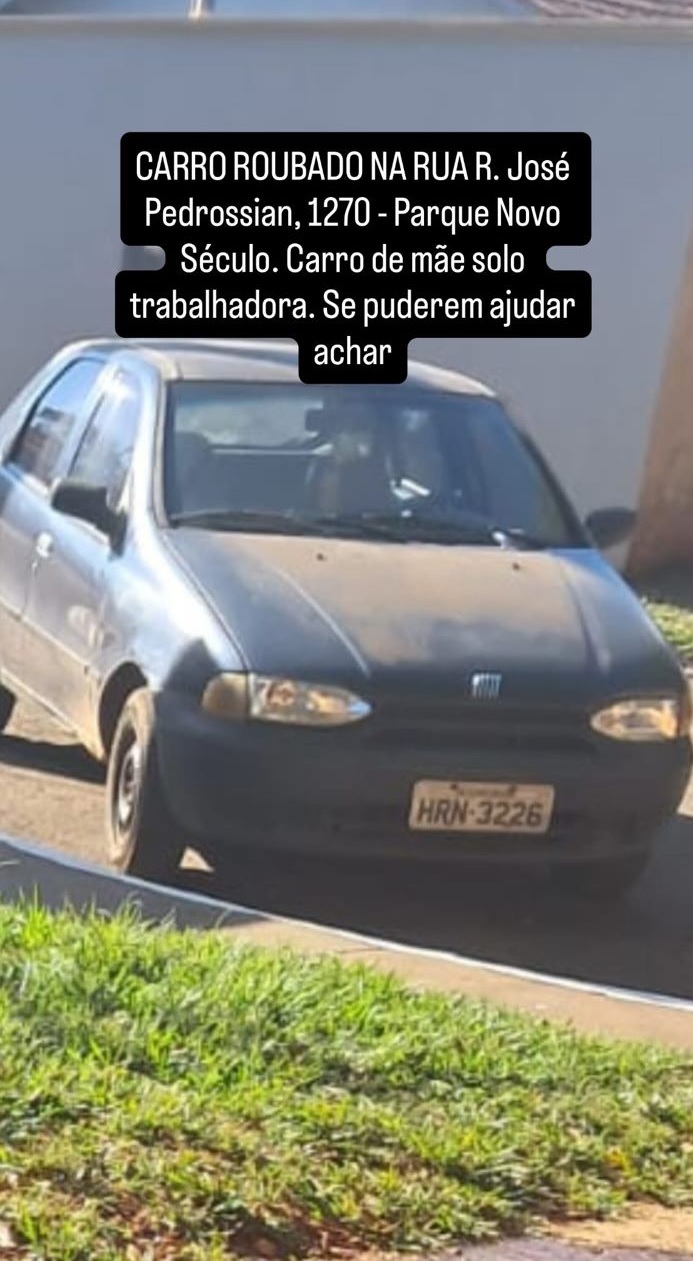 Professora tem carro furtado em frente à escola e mobiliza redes sociais em Campo Grande