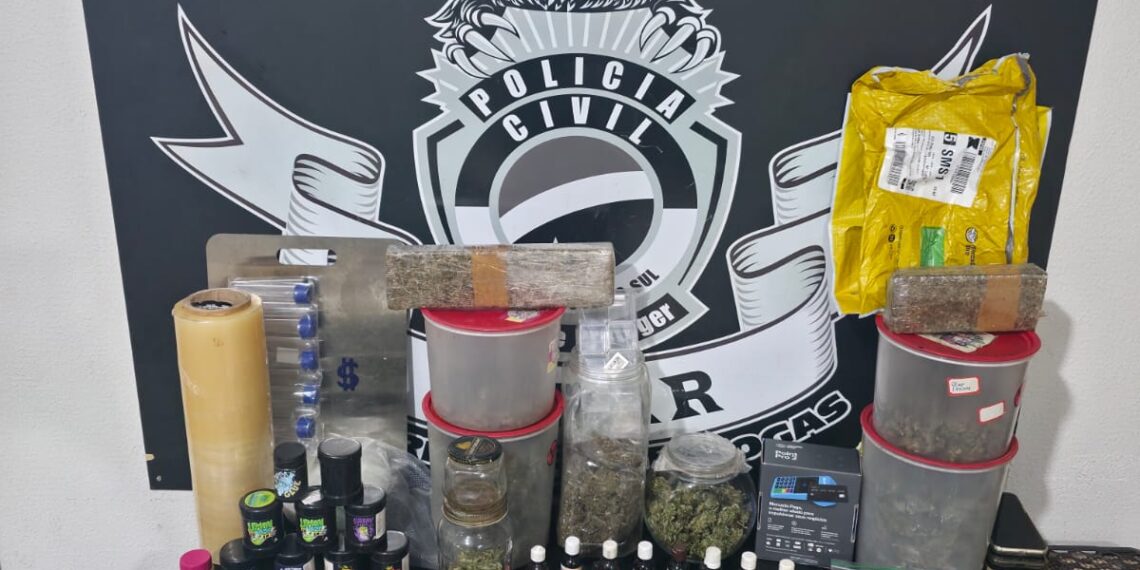 Polícia fecha “loja virtual” de drogas e prende fornecedor na Capital