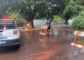 Equipes monitoram a cidade e atuam durante temporal na Capital