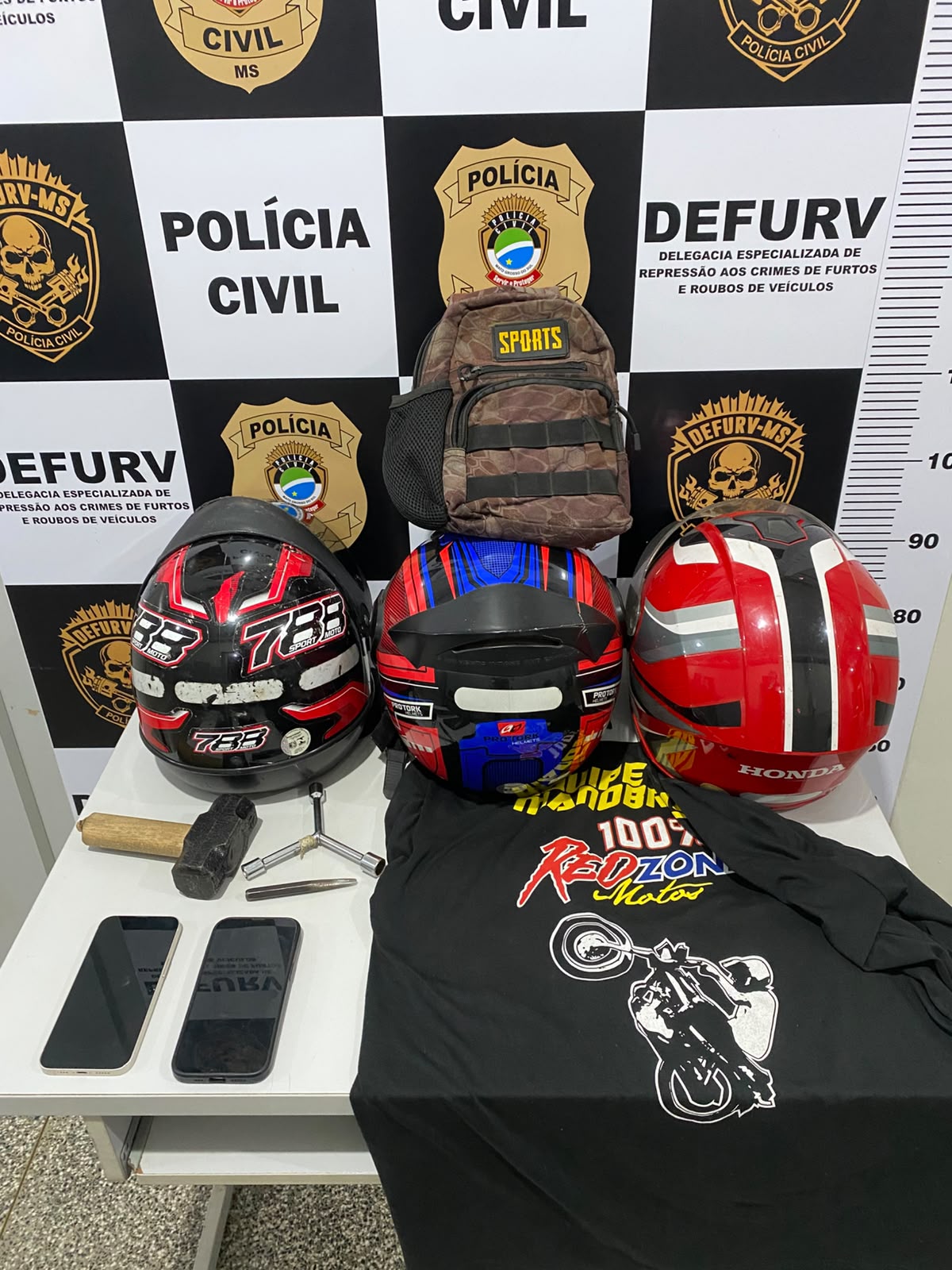 Quadrilha de furto de motos é desarticulada após perseguição e tiros em Campo Grande