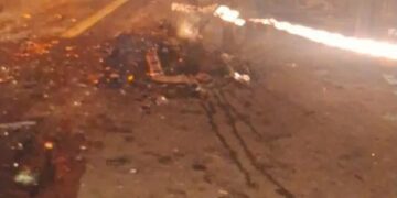 Empresária morre após bater carro em carreta na MS-475