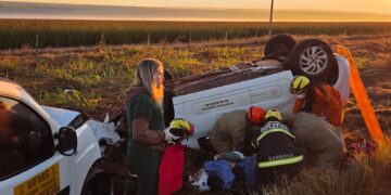 Colisão frontal na BR-262 deixa motorista ferido em Campo Grande