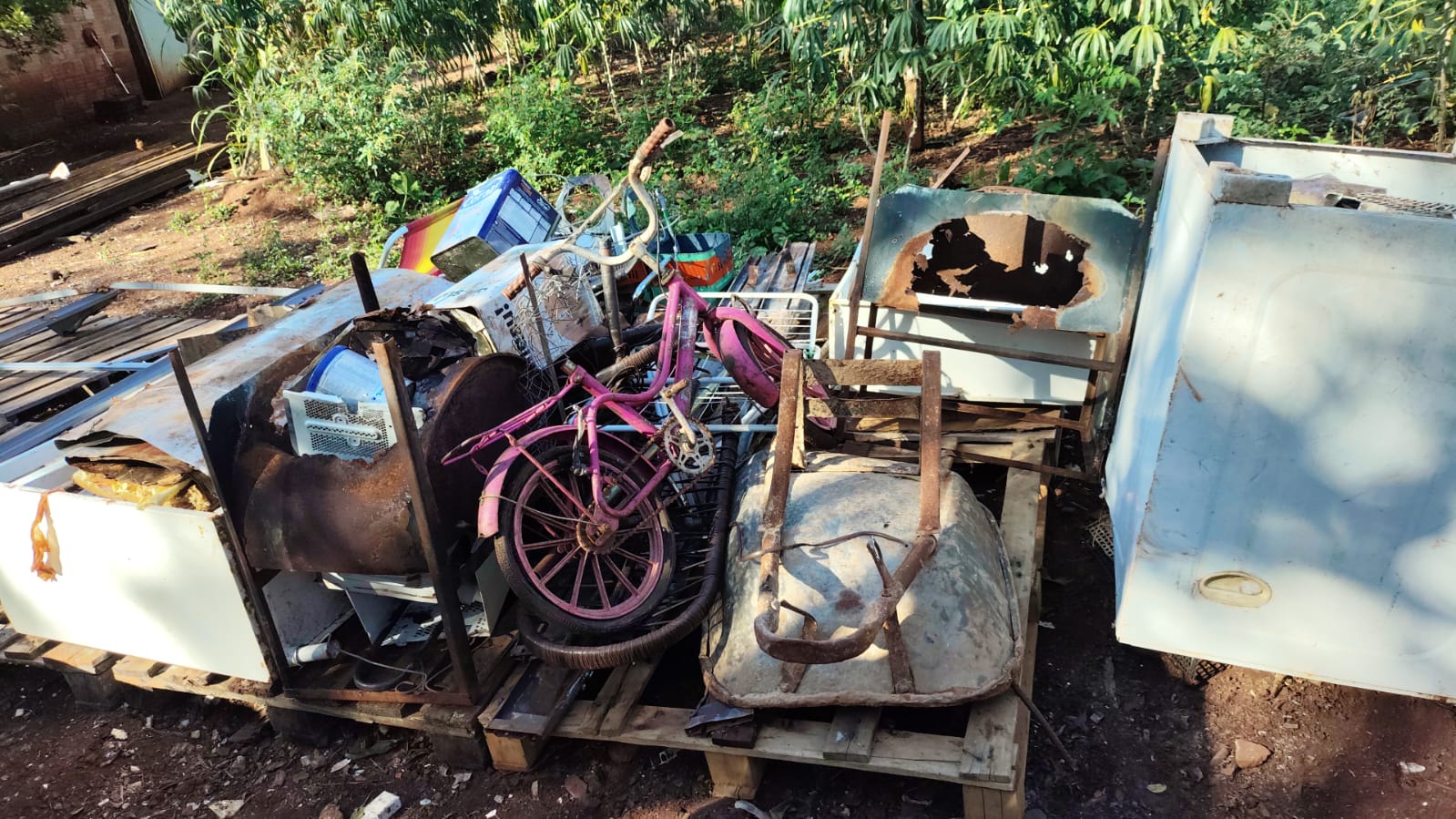 Reincidente é preso por destruir área de preservação com ferro-velho irregular