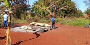 Incêndio destrói residência e jovem de 22 anos é encontrado morto