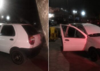 Homem é executado a tiros dentro de carro