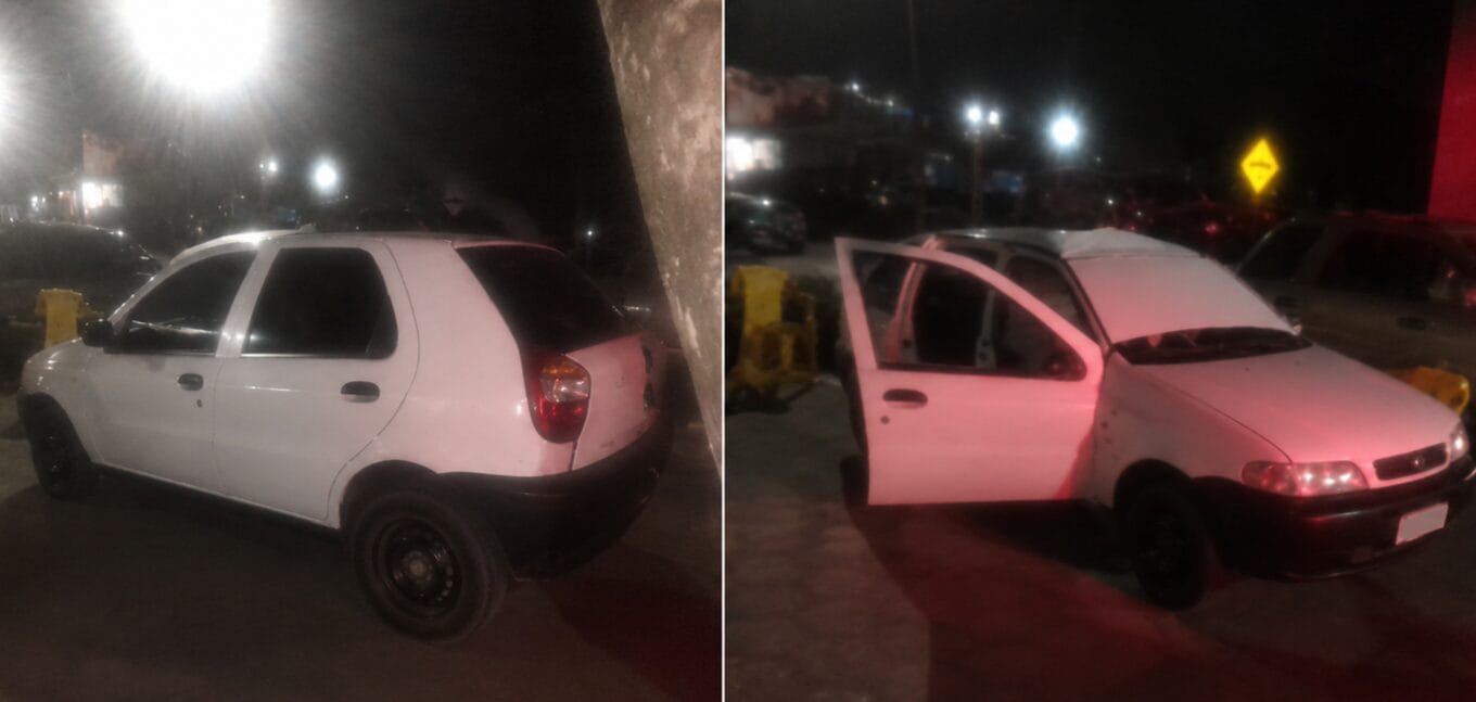 Homem é executado a tiros dentro de carro