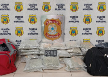 Boliviano é preso com 15 kg de skunk na rodoviária de Corumbá Boliviano é preso com 15 kg de skunk na rodoviária de Corumbá