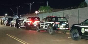 Operação contra facção mobiliza helicópteros e cumpre mandados no interior de MS