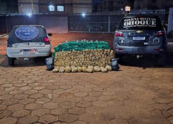 Polícia apreende quase 400 kg de drogas no Macroanel em Campo Grande Polícia apreende quase 400 kg de drogas no Macroanel em Campo Grande