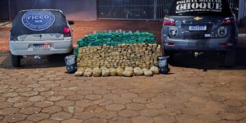 Polícia apreende quase 400 kg de drogas no Macroanel em Campo Grande