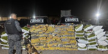 Bunker do tráfico é descoberto e Choque retira mais de uma tonelada de droga de circulação em Campo Grande