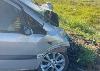 Batida de frente mata três pessoas na BR-463 entre Dourados e Ponta Porã