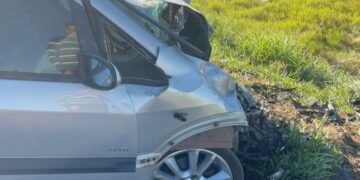 Batida de frente mata três pessoas na BR-463 entre Dourados e Ponta Porã