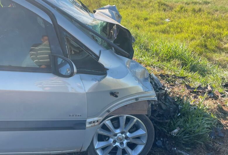 Batida de frente mata três pessoas na BR-463 entre Dourados e Ponta Porã