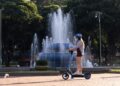 Ação no Parque orienta sobre patinetes elétricos amanhã Ação no Parque orienta sobre patinetes elétricos amanhã